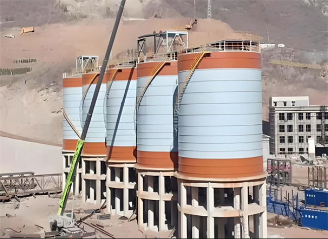 临淄高架钢板仓