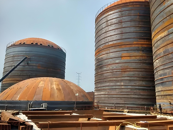 临淄焦粉钢板仓